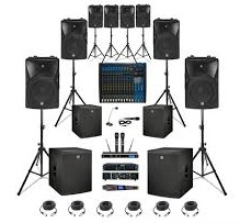 Sound System & DJ Equipment Rental Services