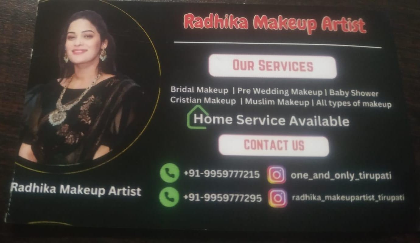 RADHIKA MAKEUP ARTIST
